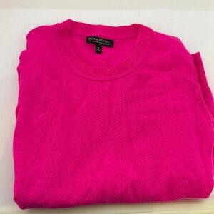 Banana Republic Vibrant Pink Knit Top